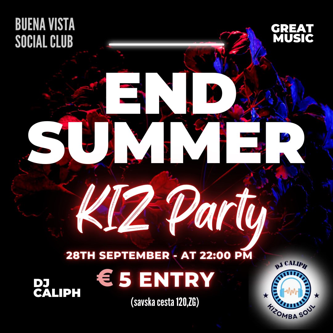 END SUMMER KIZ PARTY
