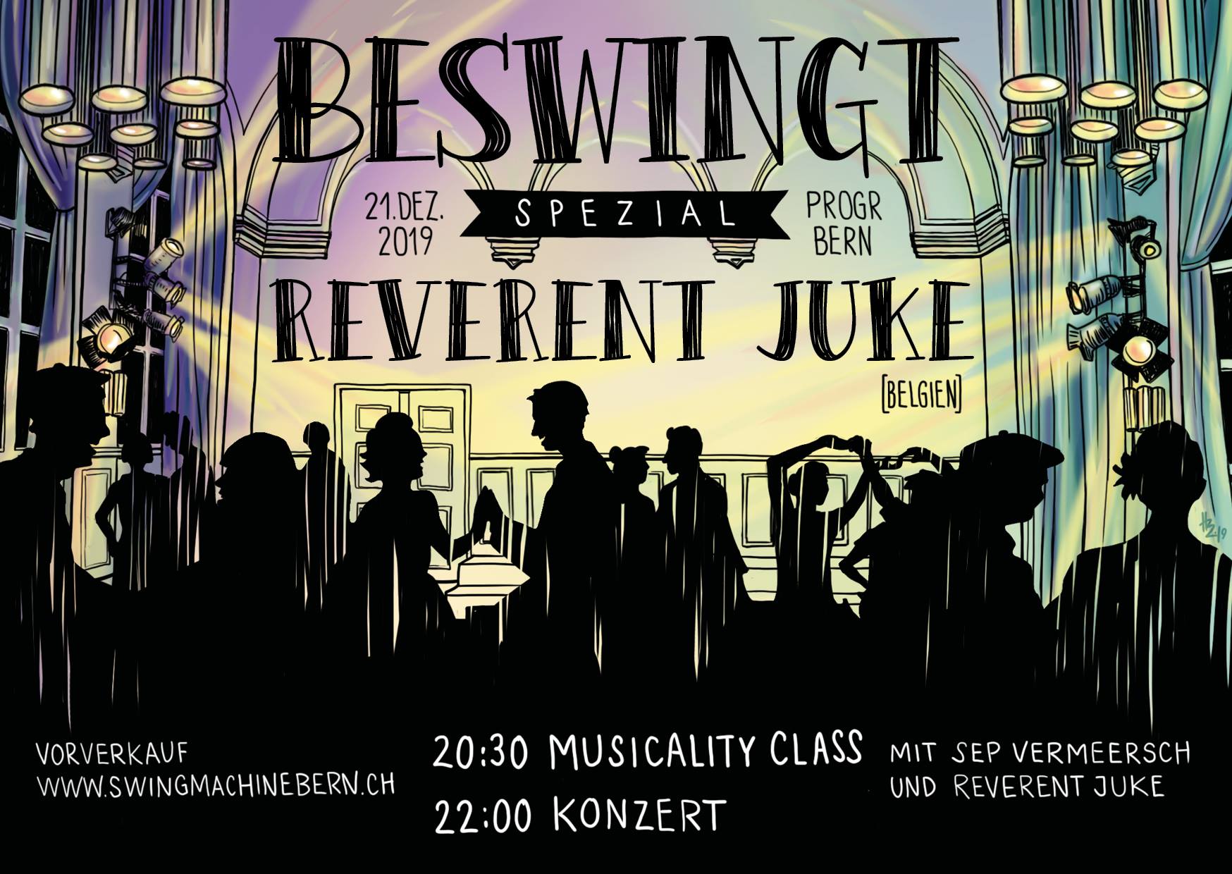 BEswingt Spezial mit Reverent Juke Sep Vermeersch - ausverkauft!