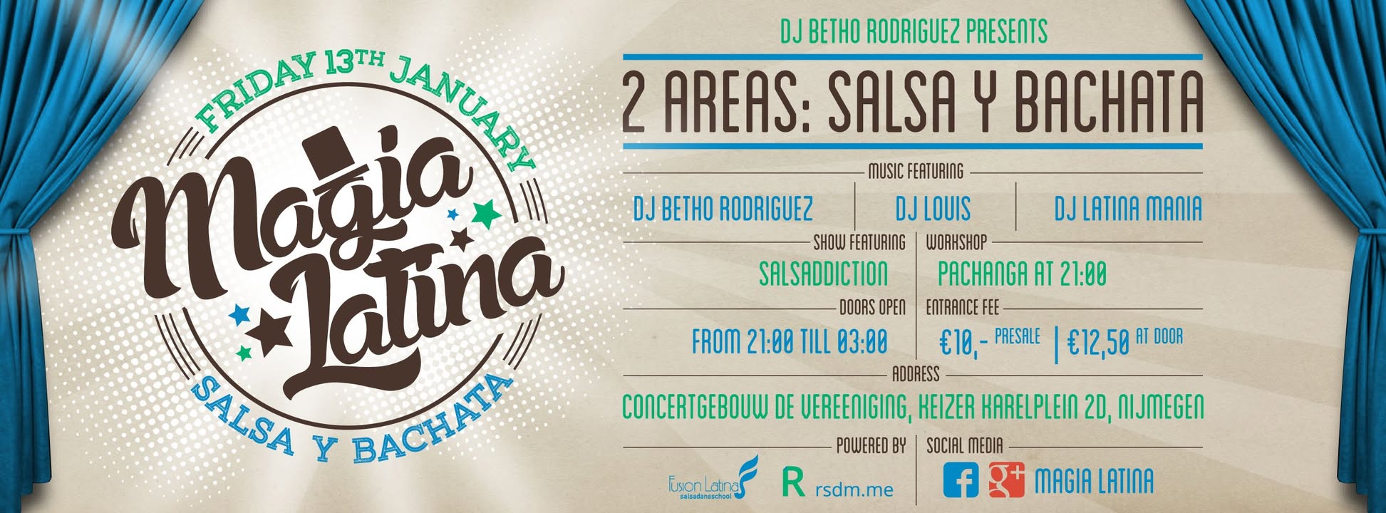 Magia Latina: New Year Edition - Friday 13th January 2017