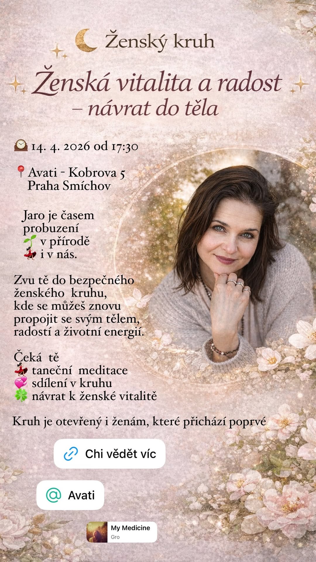 Ženský kruh v Avati - Ženská vitalita a radost -návrat do těla