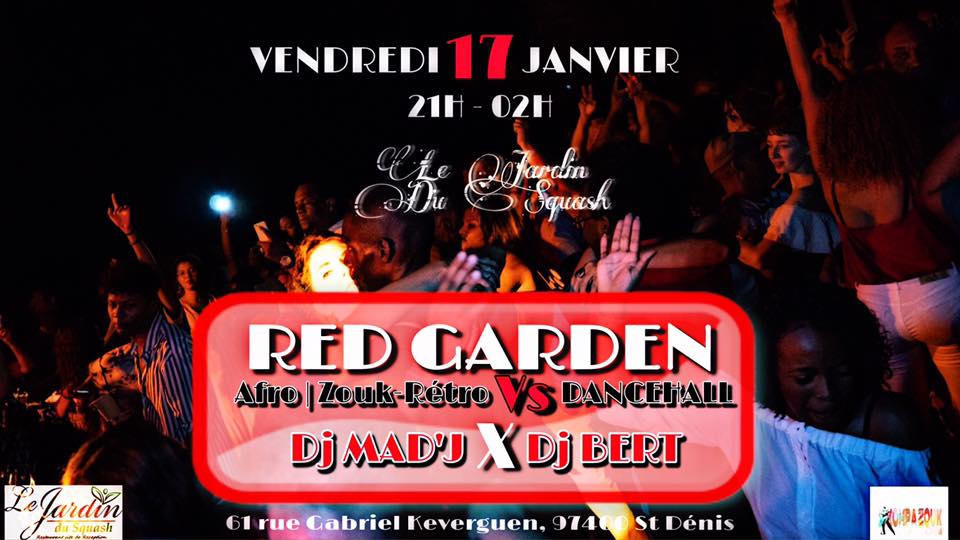Red Garden Afro Zouk Rétro Vs Dancehall - 2 pistes