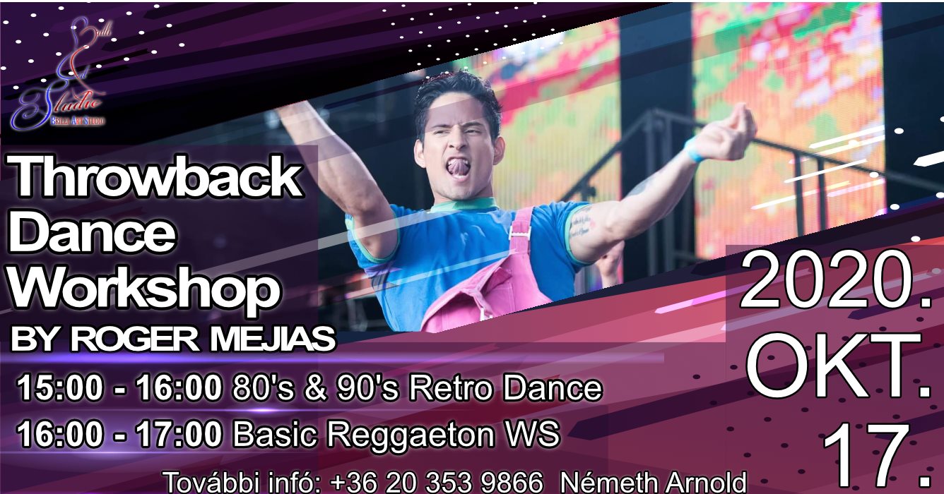 Throwback Dance Workshop by Roger Mejias