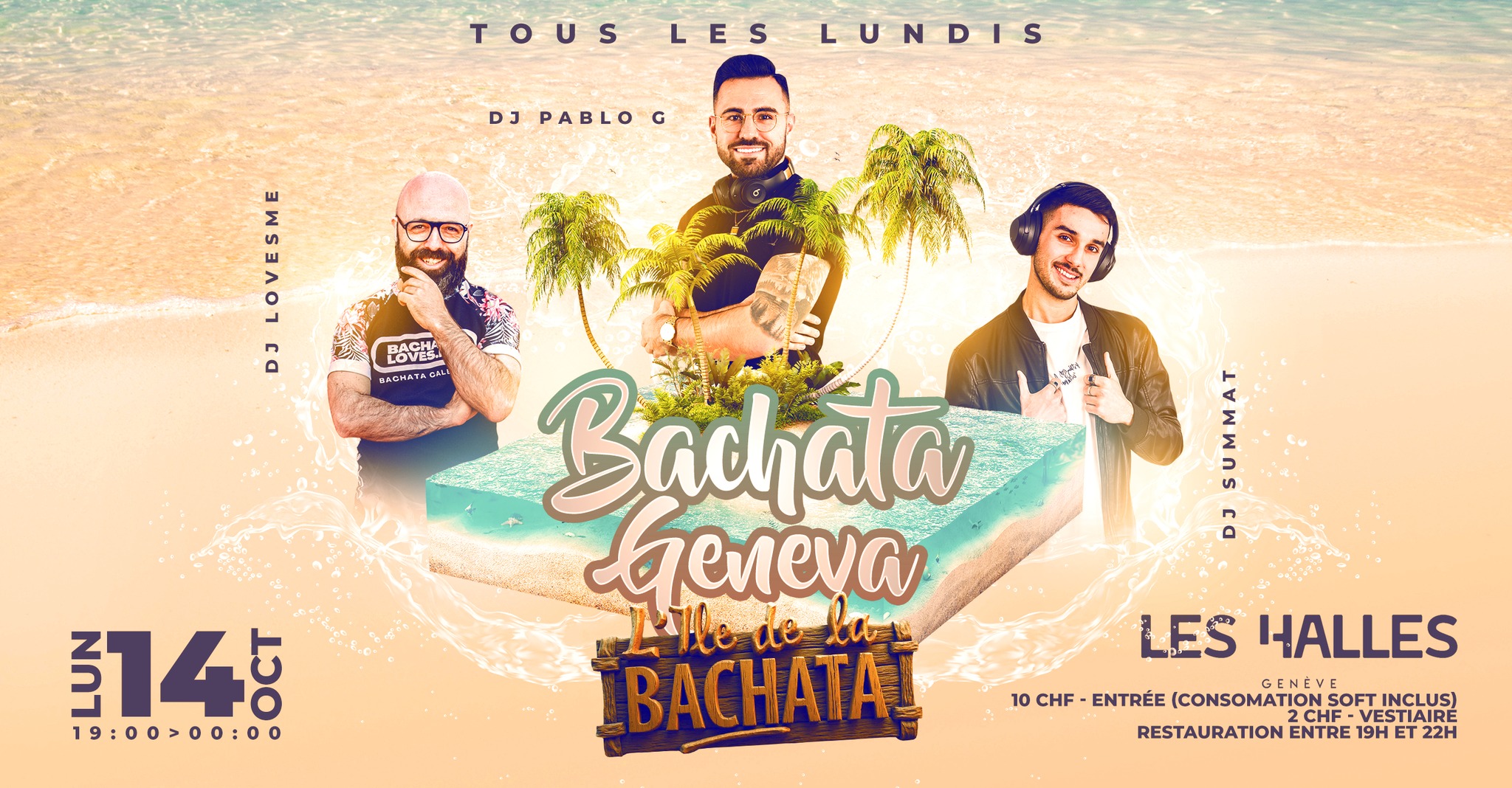 L'Île de la Bachata - Halles de L'Île (OUVERTURE)