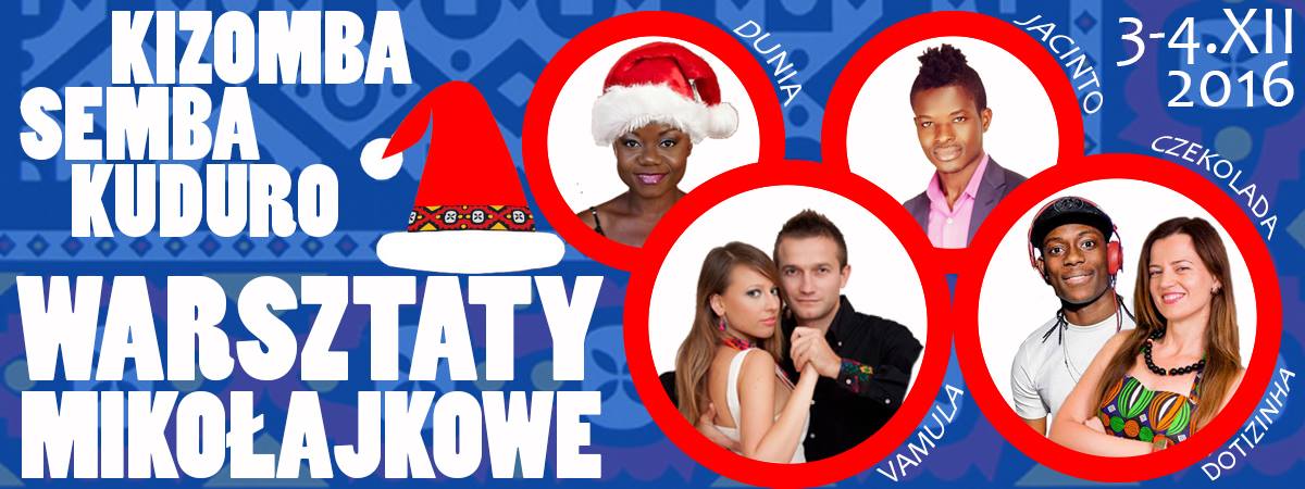Kizomba Semba Kuduro - Warsztaty Mikołajkowe