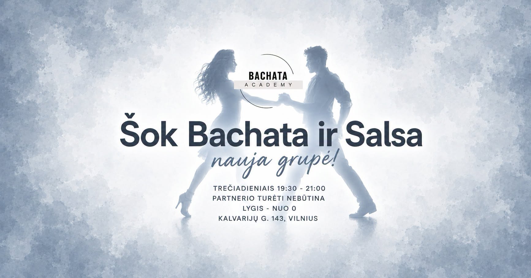 Nauja Bachata ir Salsa Grupė
