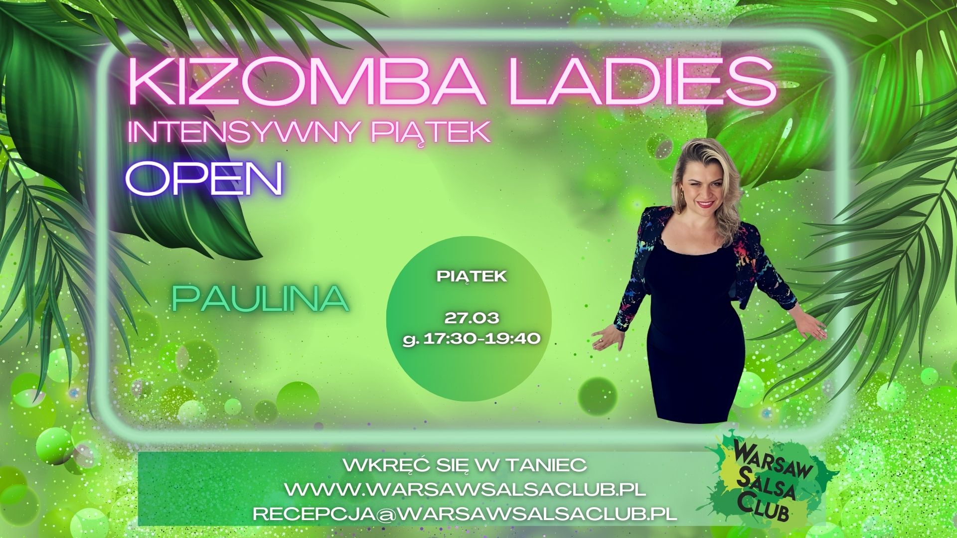 Kizomba Ladies - Technika dla Followerek z Pauliną