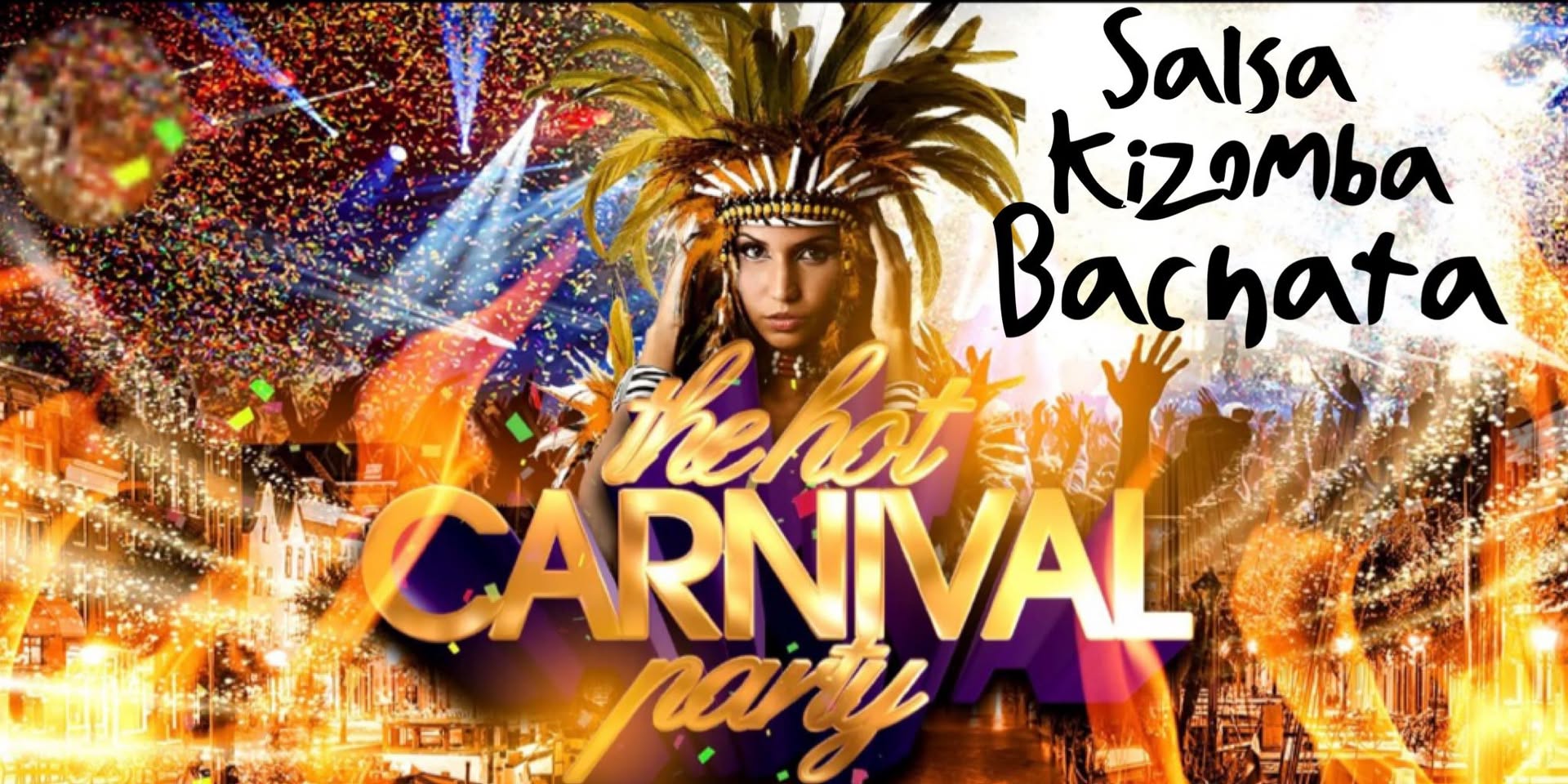Kizomba og Bachata workshop med carneval party!