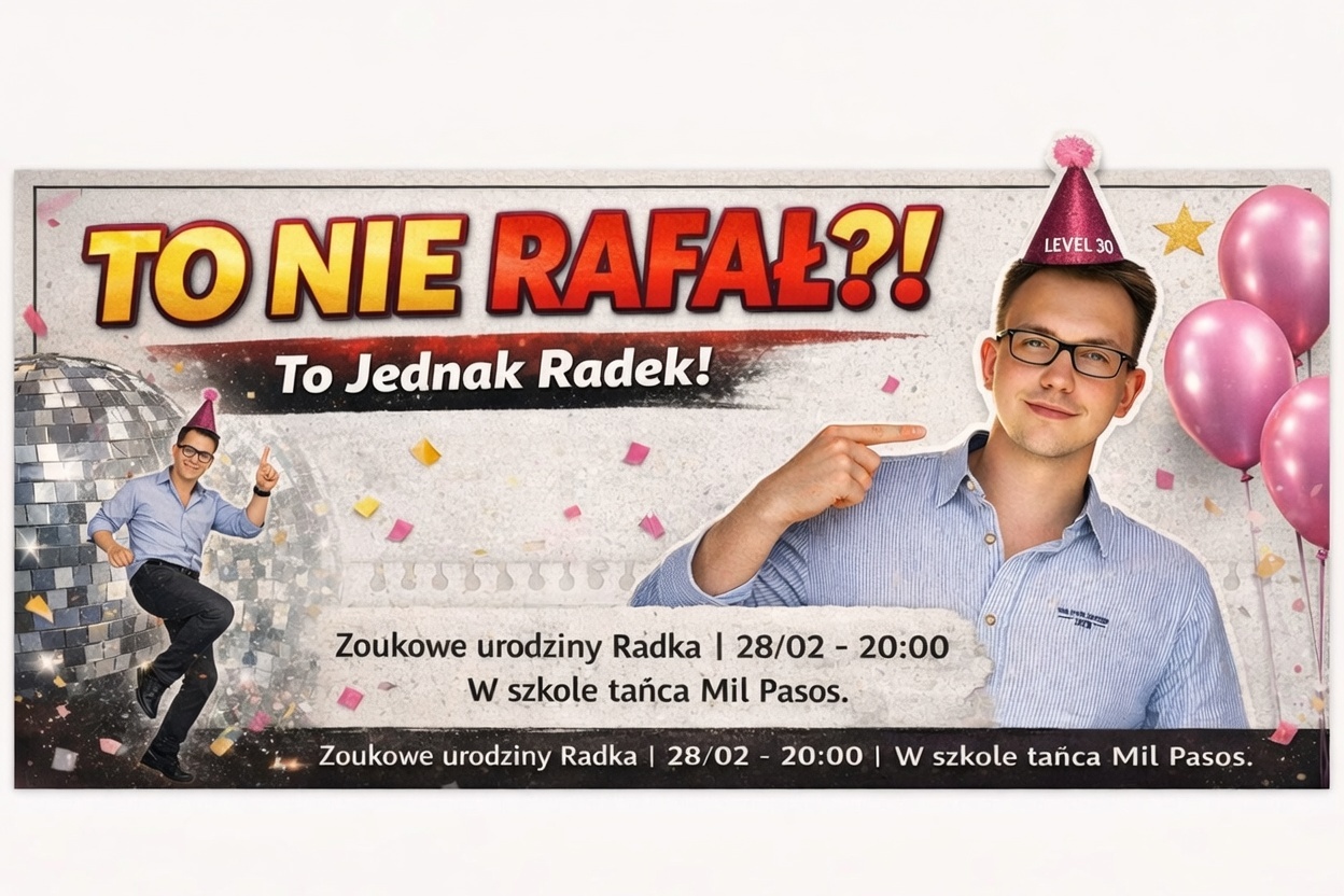 Zoukowe urodziny Radka