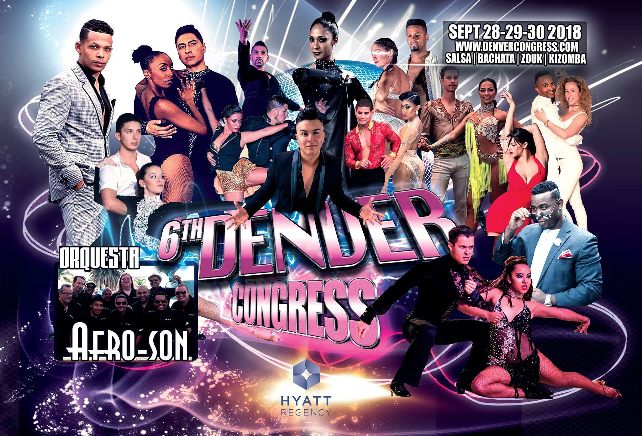 6th Denver Salsa, Bachata, and Zouk Kizomba Congress