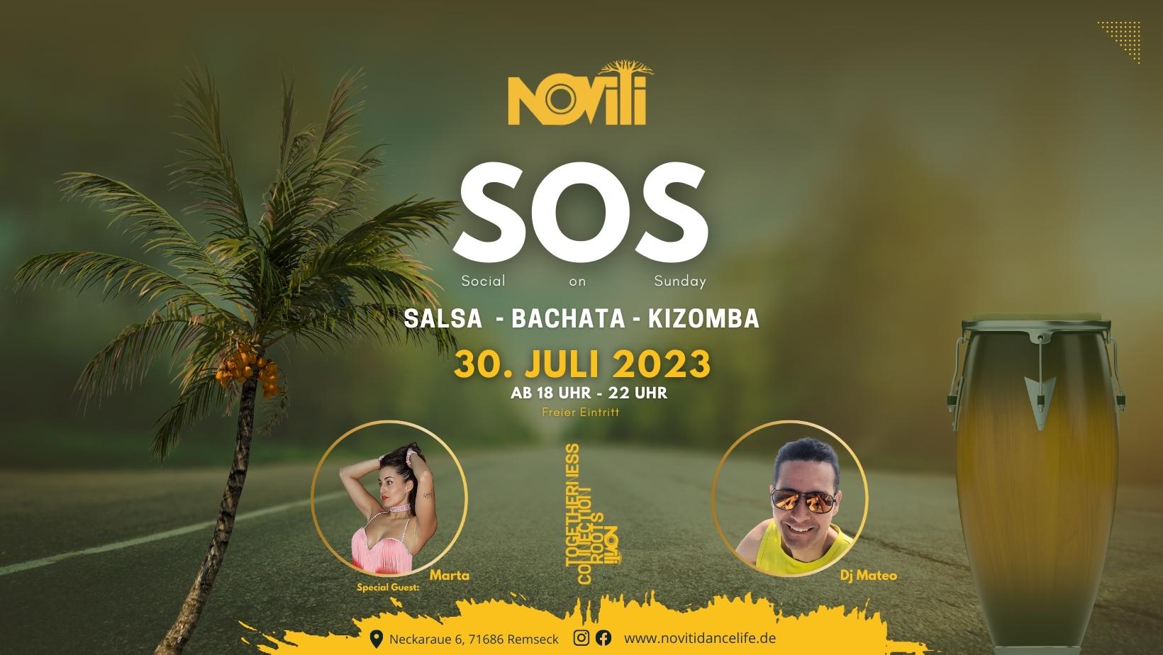 Social On Sunday - Salsa Bachata Kizomba