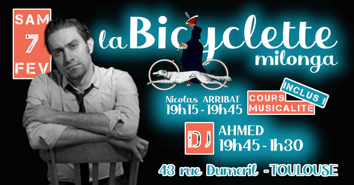 la Bicyclette milonga - dj AHMED !