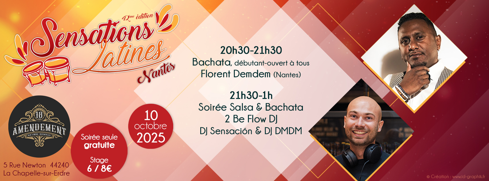 🕺💃 Sensations Latines #42 - Salsa & Bachata au 18ème amendement !