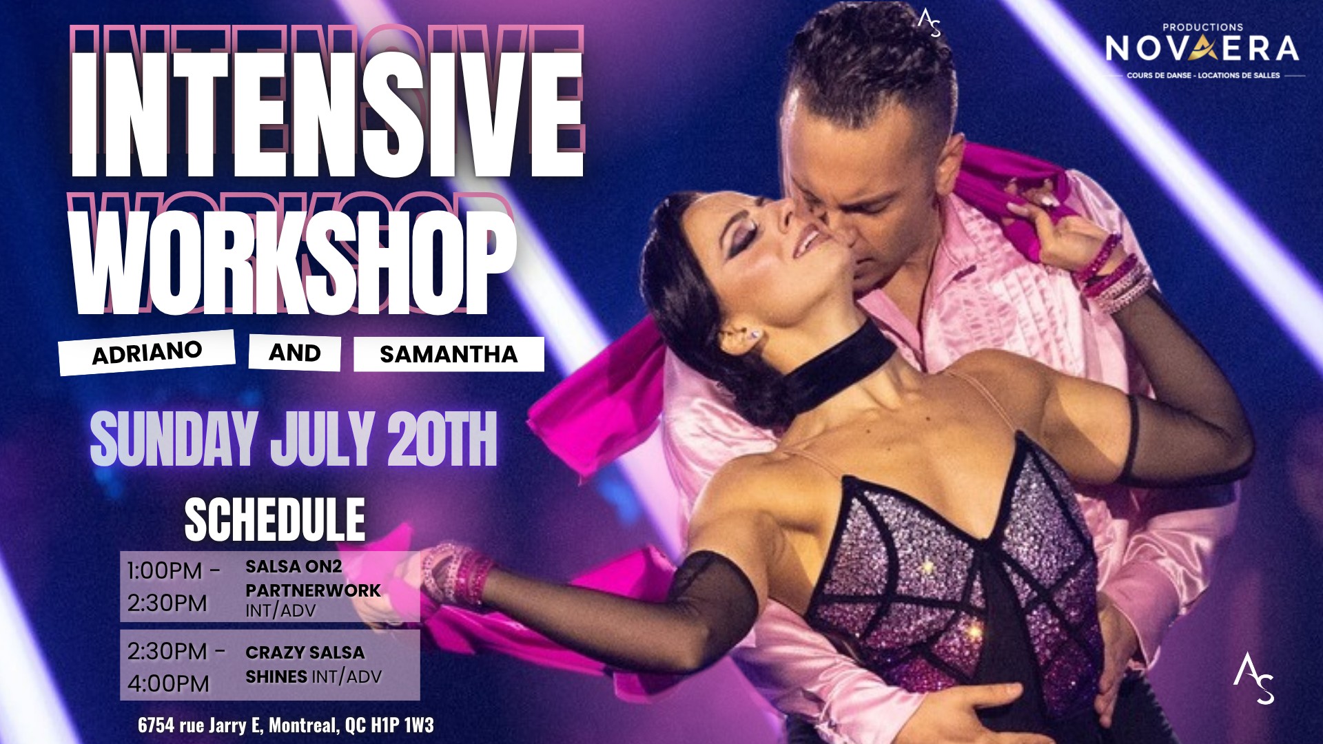 Intensive Workshop with Adriano & Samantha