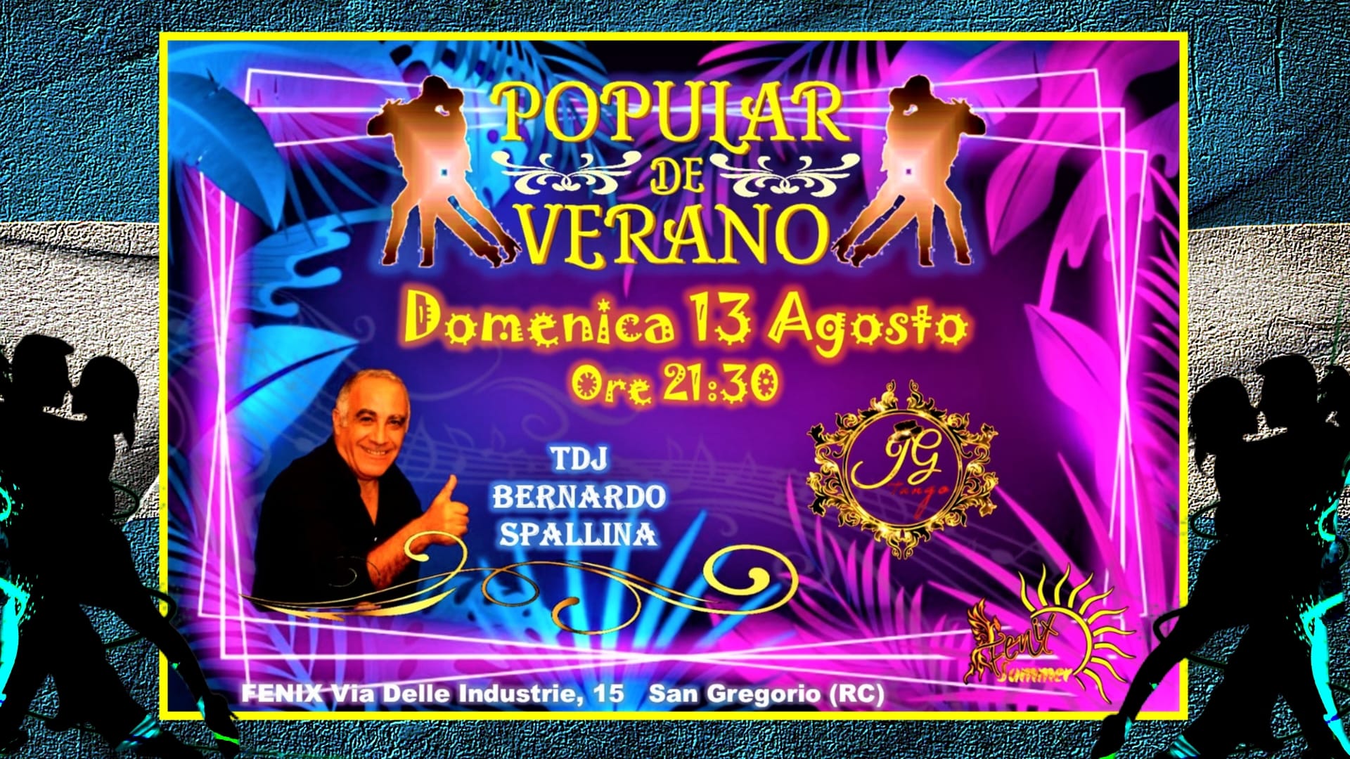 POPULAR DE VERANO Milonga! - 13 Agosto