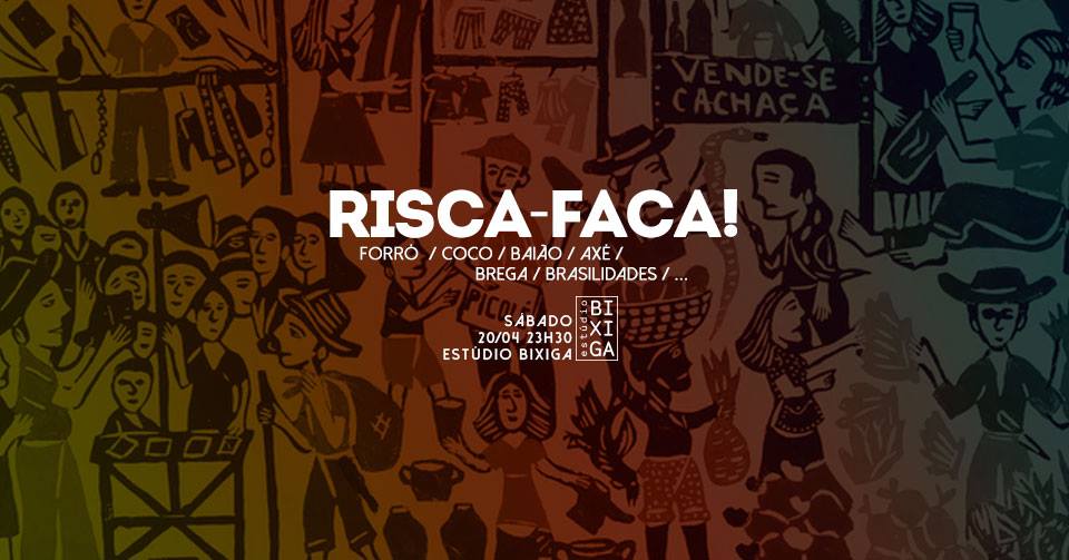 Risca-Faca! Forró, coco, baião e brasilidades no Estúdio Bixiga