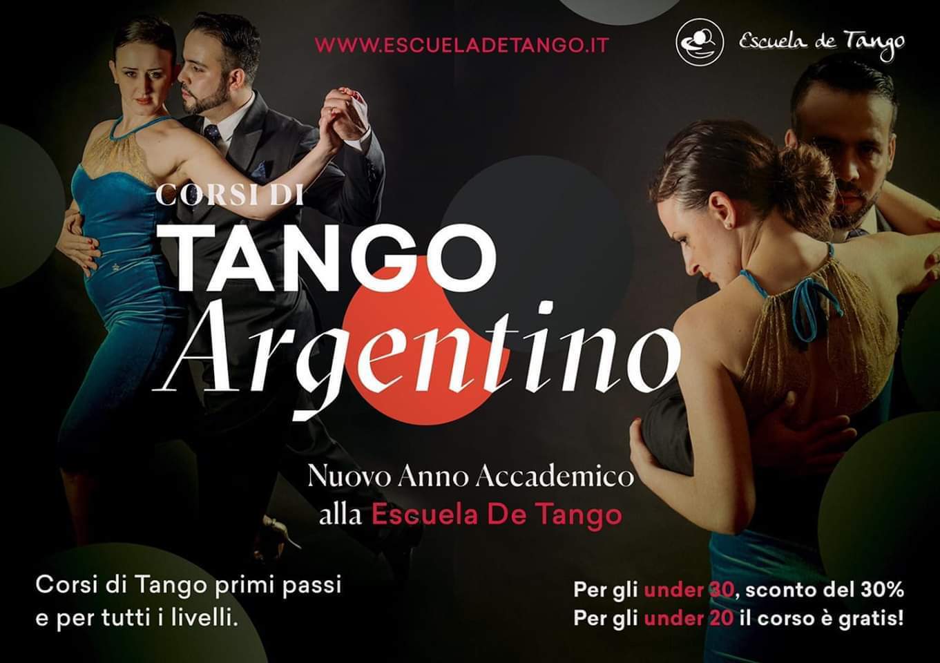Lezione di prova di Tango gratuita alla Escuela