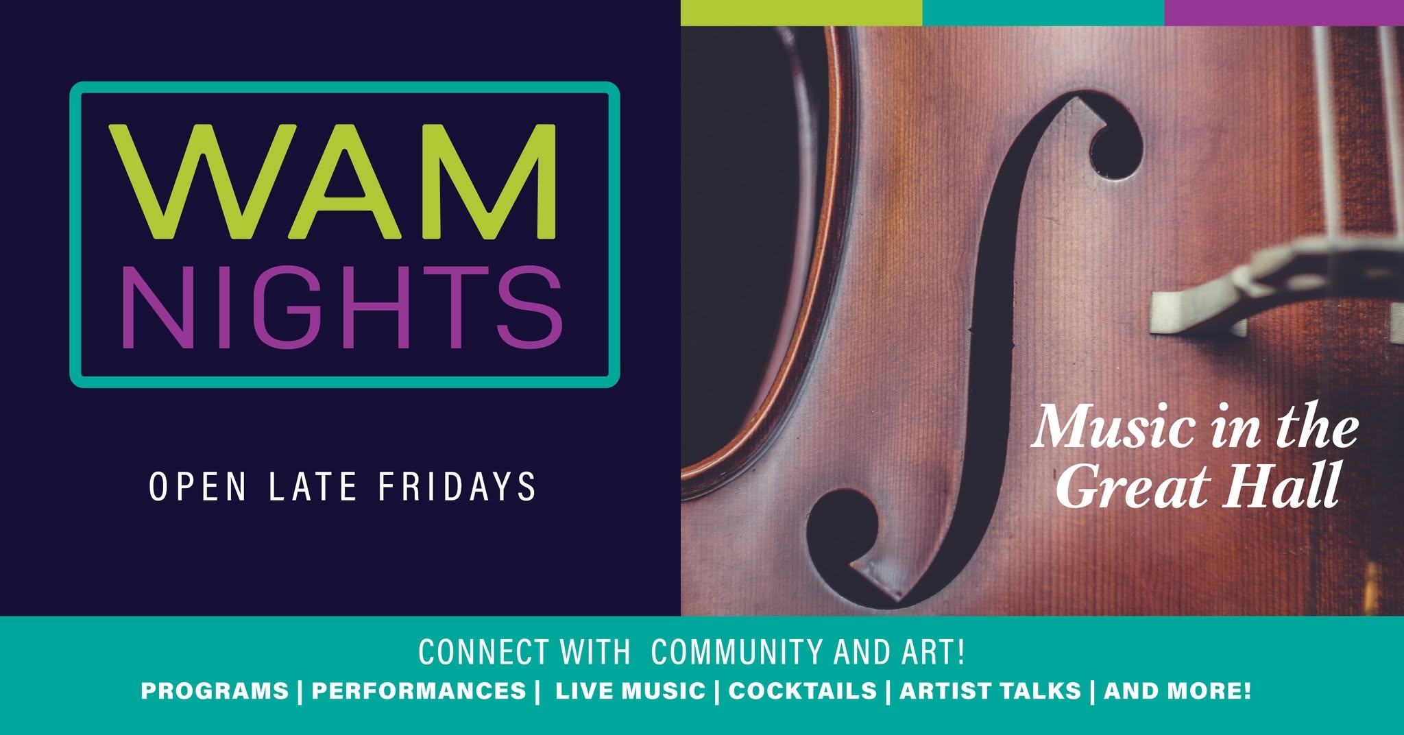 WAM Nights: Music in the Great Hall with Swing Central