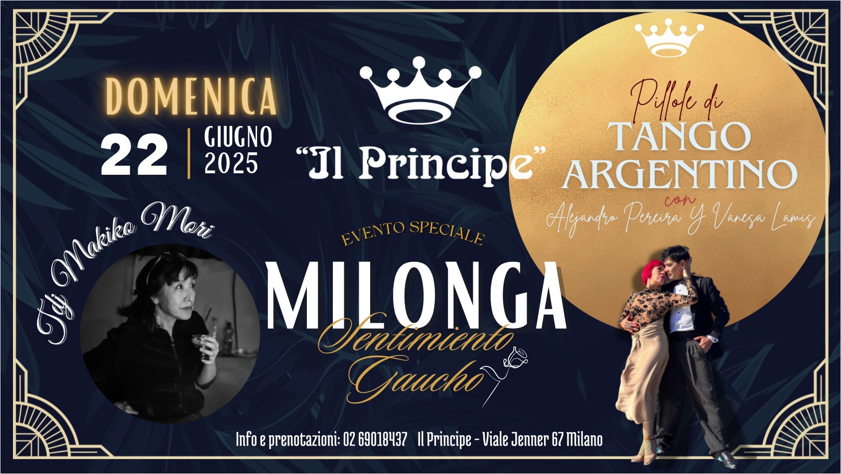 Il Principe - Milonga β Sentimiento Gauchoβ - Stage Pereira Y Lamis - TDJ MAKIKO MORI