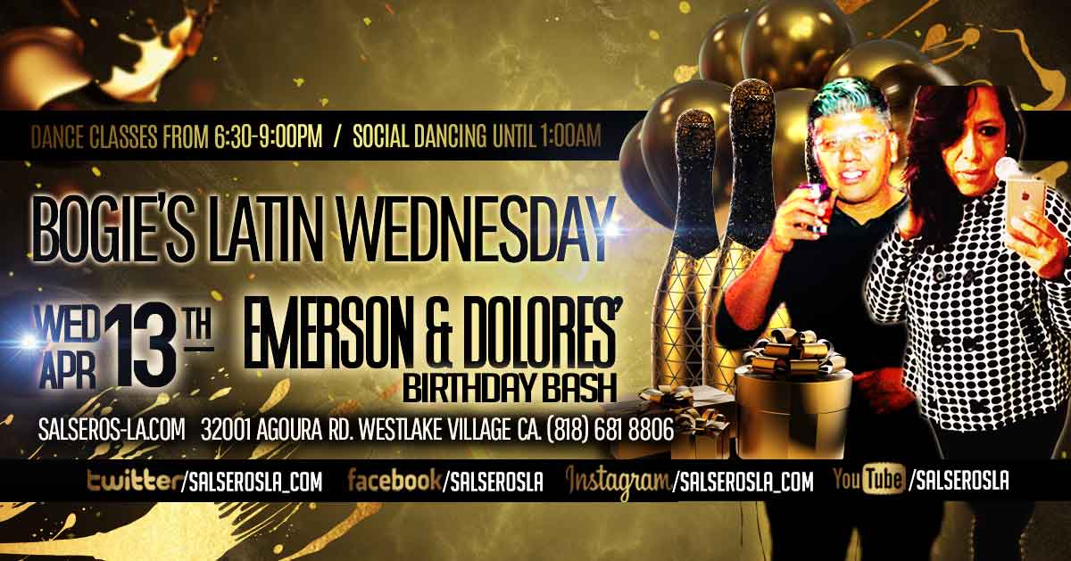 Emerson & Dolores Birthday Bash with Invasion Latina!