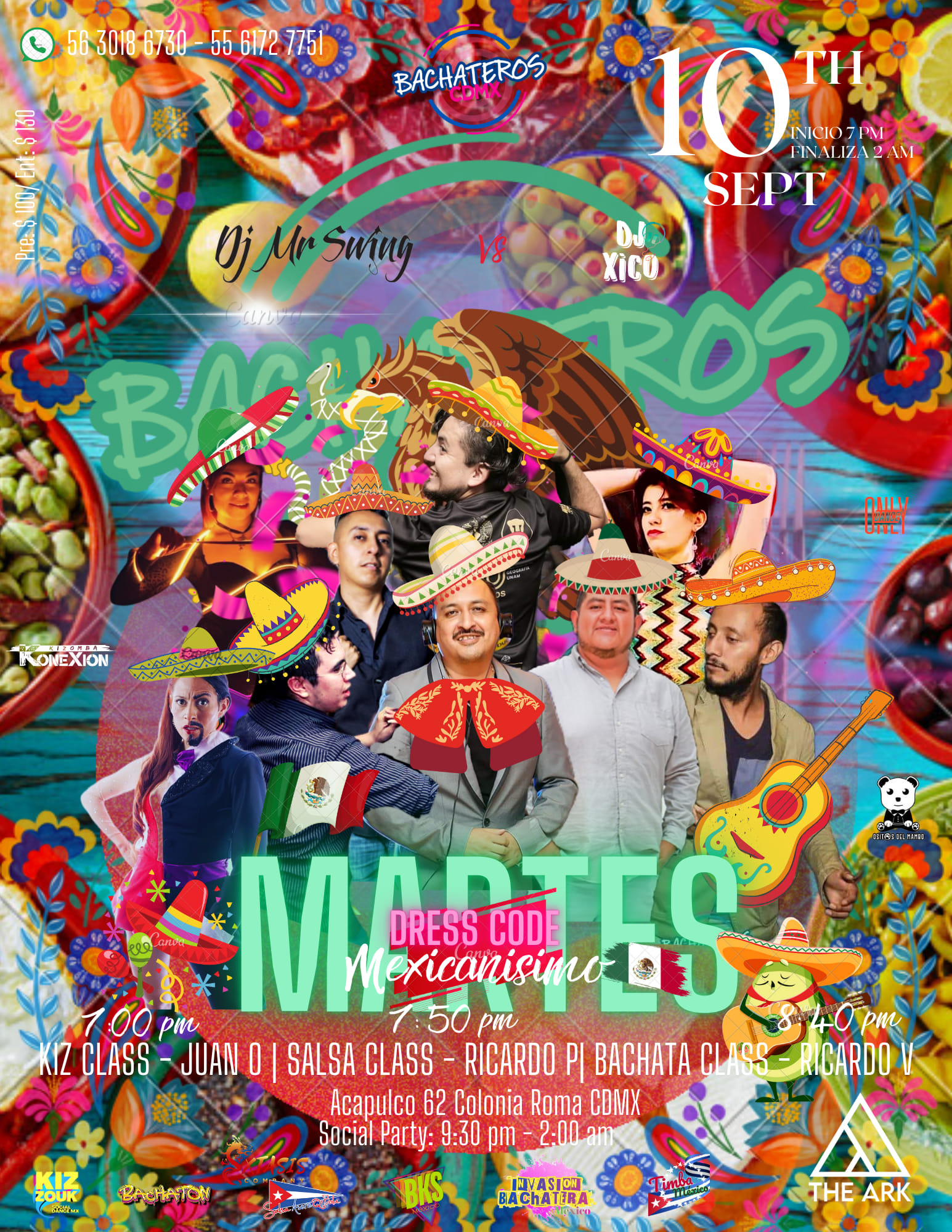 Martes Bachateros CDMX 🇲🇽🪇🥳