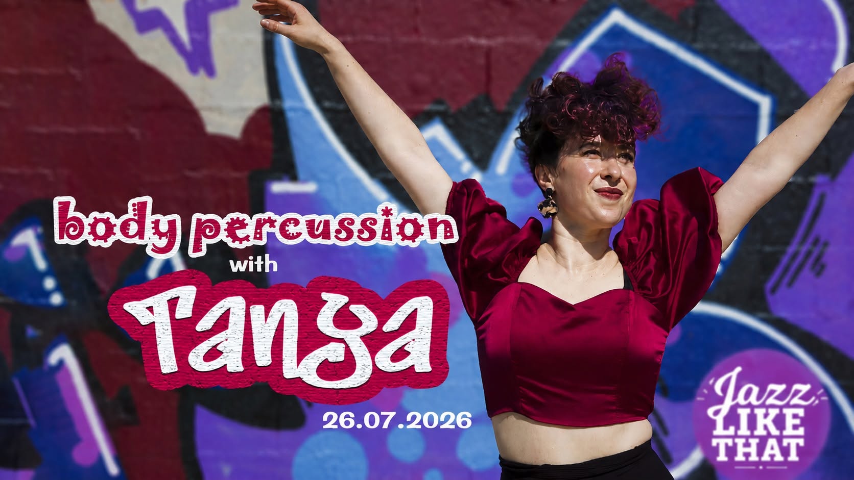 Body percussion workshops with Tanya Kolyada!