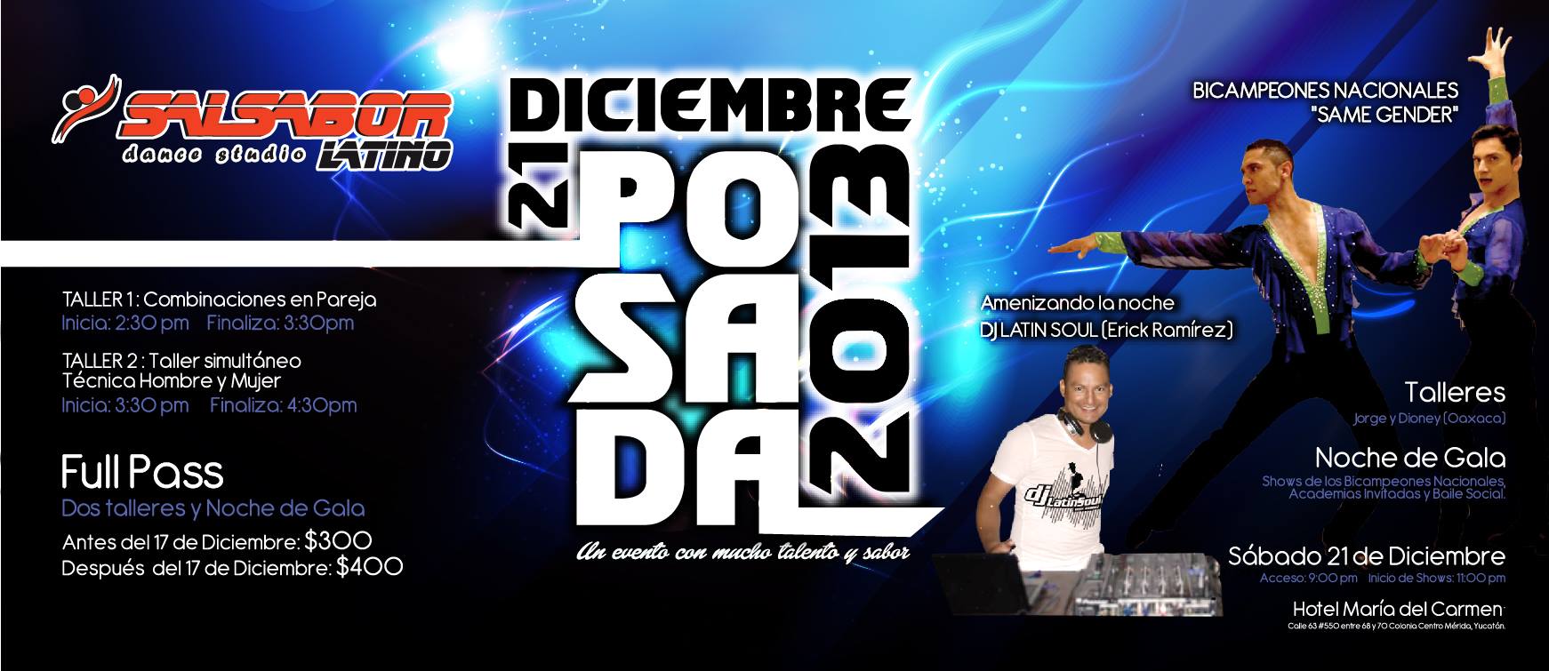 Posada Salsabor Latino 2013