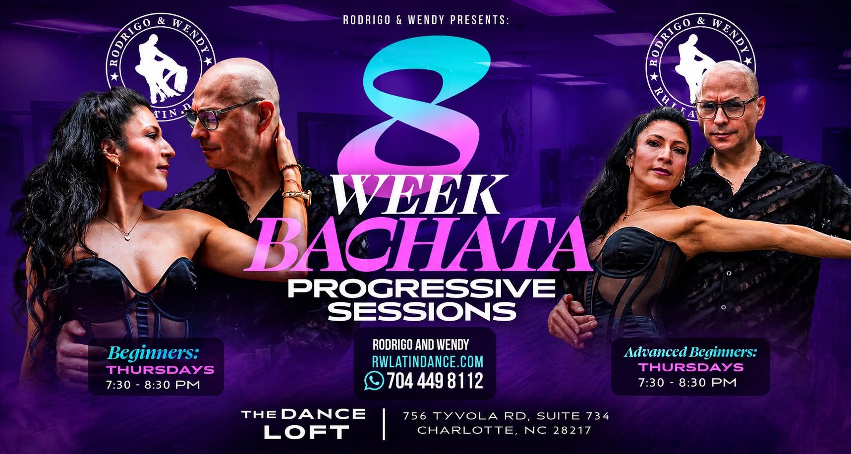8-Week Progressive Bachata Cycles