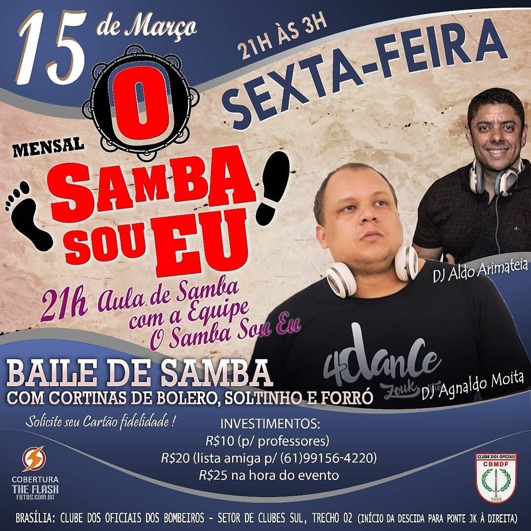 O Samba Sou Eu - Mensal - 15 de Março