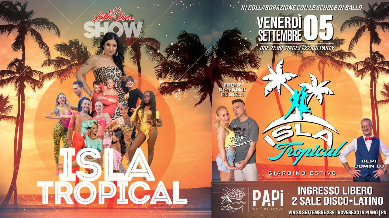 Venerdรฌ 5 Settembre 2025 โข ๐ฐ๐๐๐ ๐ป๐๐๐๐๐๐๐ โข Salsa Bachata Kizomba โข Ingresso libero