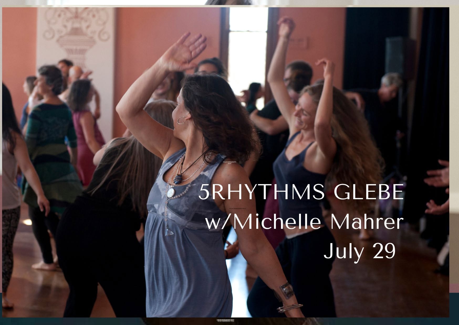 Conscious Dance Wednesdays 5Rhythms with Michelle July 29