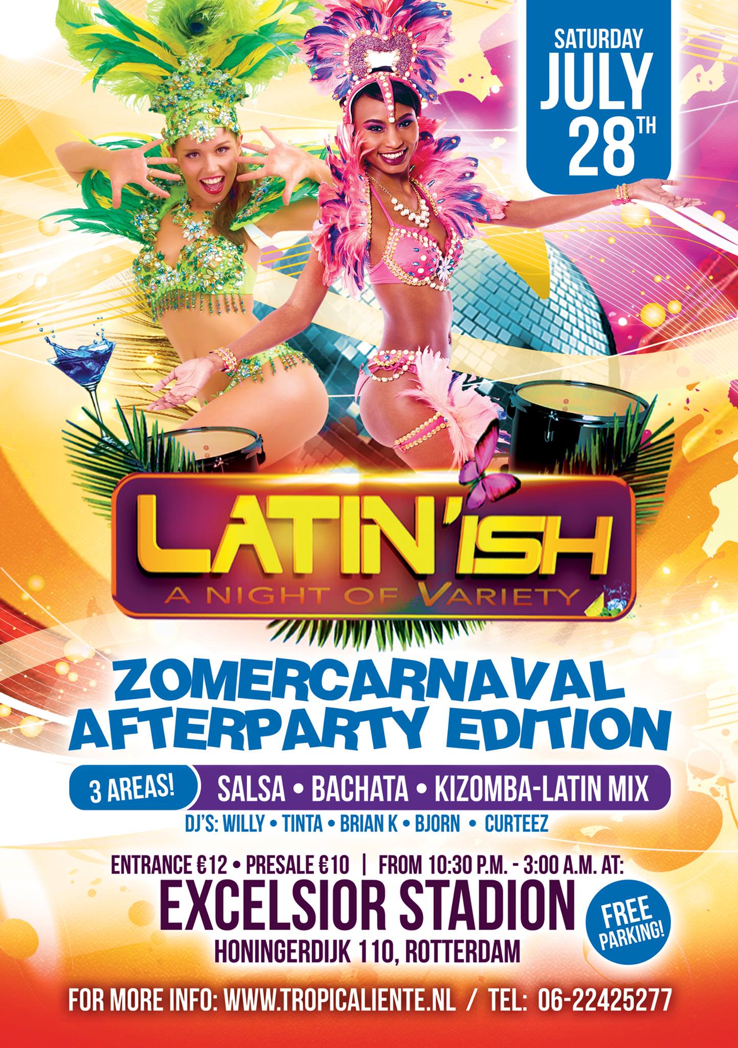 Zomercarnaval Official Afterparty