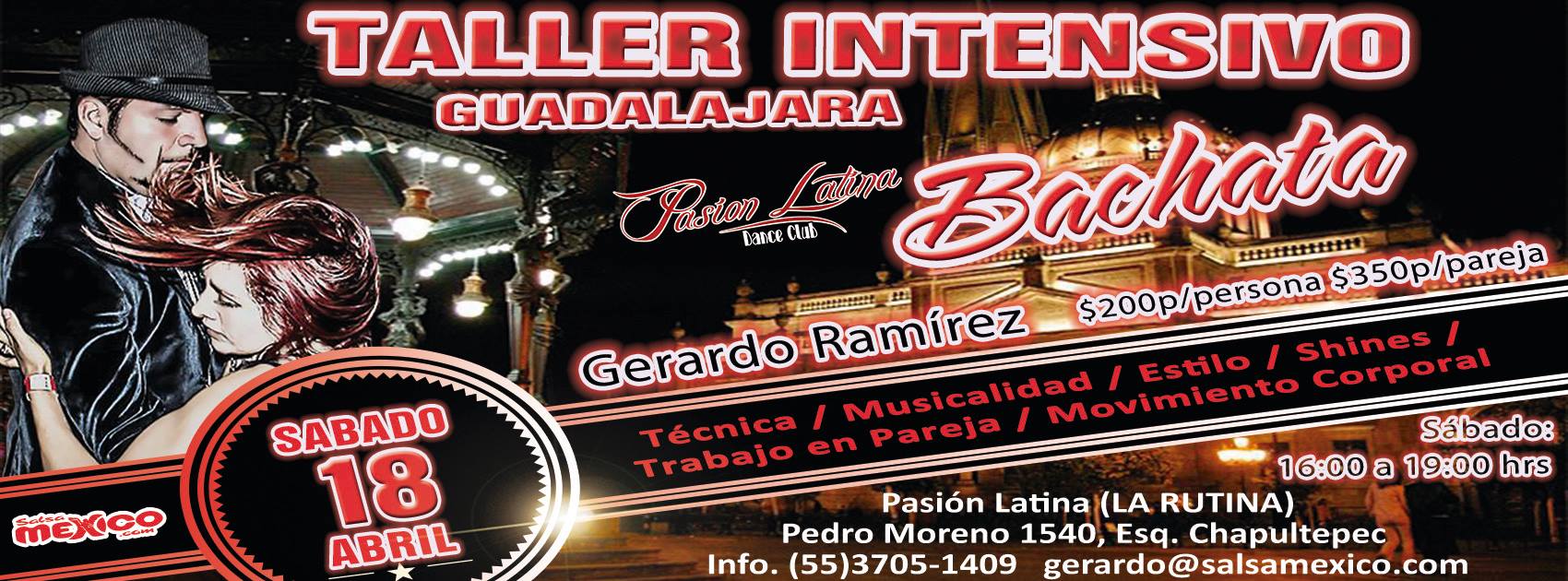 Taller Intensivo de Bachata (Gerardo Ramírez)