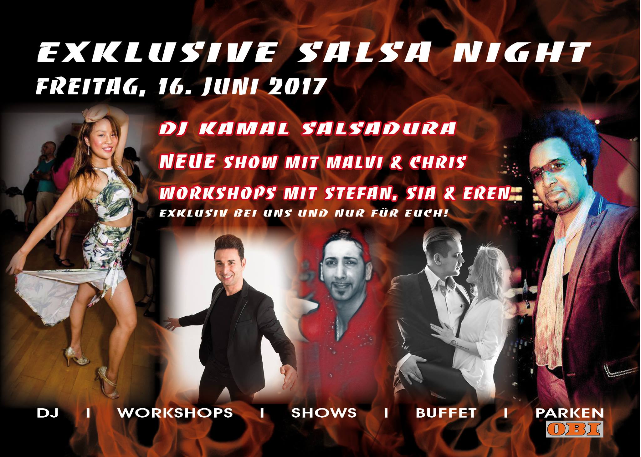 Exklusive Salsa Night with DJ KAMAL, Fr, 16.06.2017