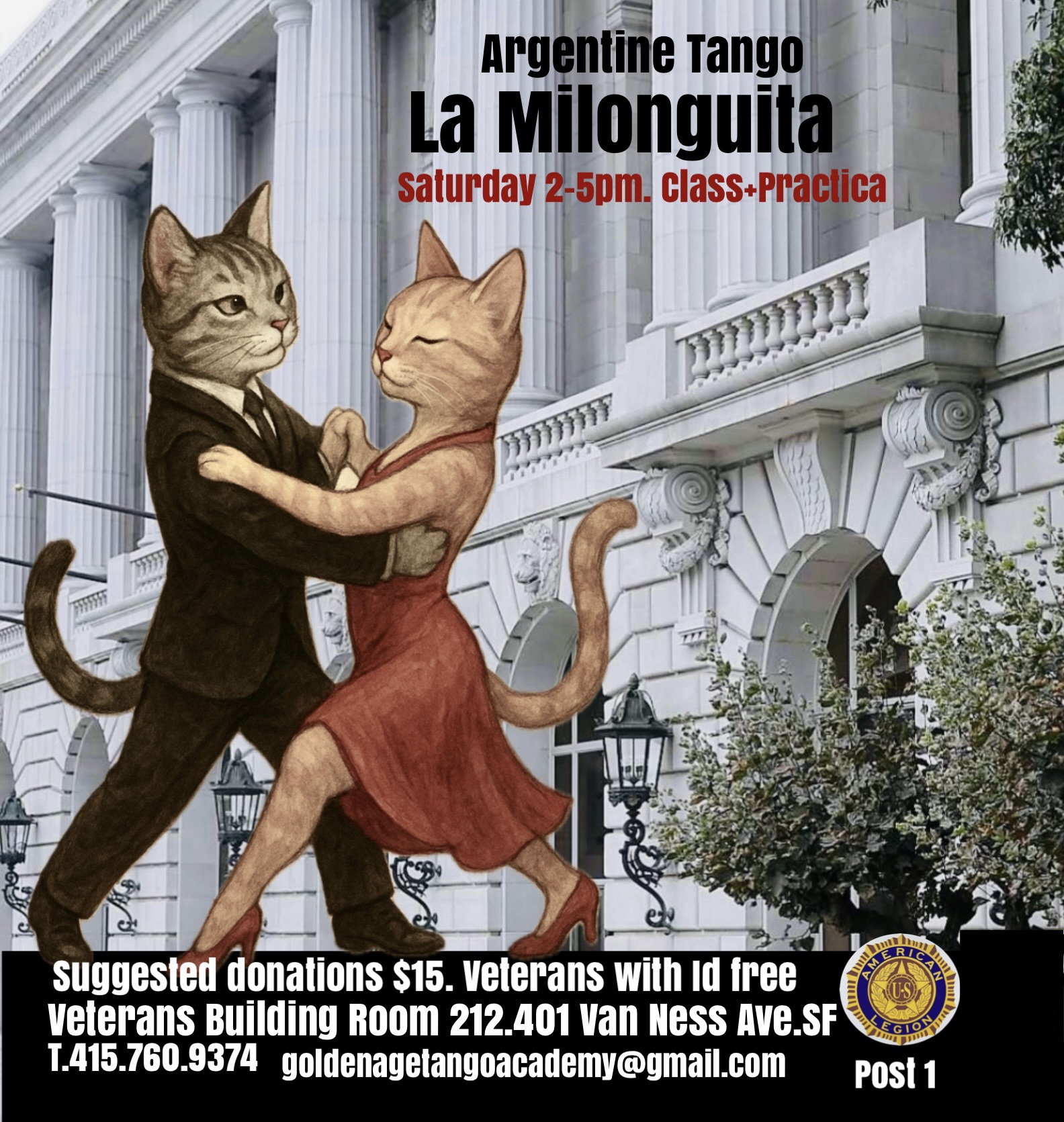 Argentine Tango La Milonguita San Francisco