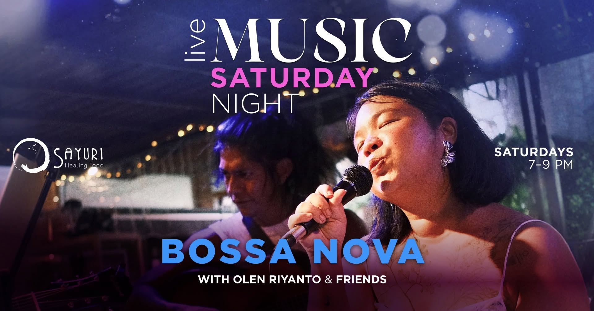 LIVE MUSIC SATURDAY NIGHT: Bossa Nova Jazz