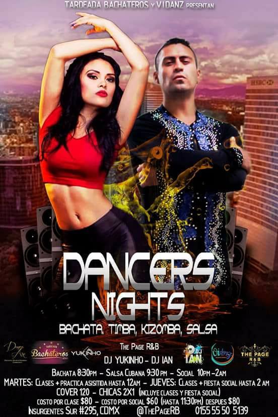 Regresemos a Bailar Jueves De Bachata Y Timba En la Condesa