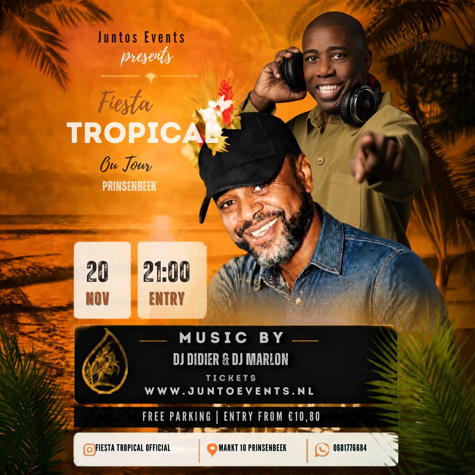 Fiesta Tropical On Tour Vr. 20 Nov Bachata