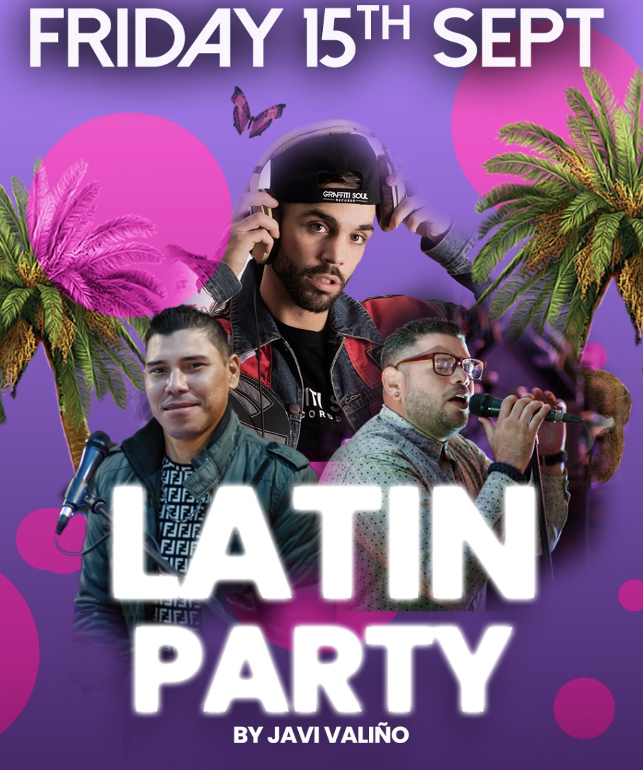 LATIN PARTY CELEBRATION 500 EVENTS -DJ JAVI VALINO + LIVE MUSIC by KAOS VENEZUELA