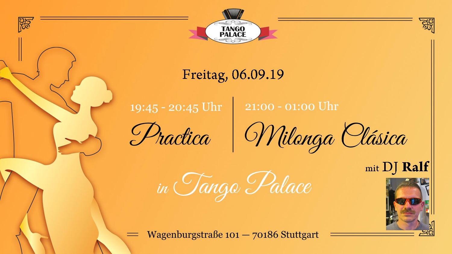 Practica und Milonga clasica in Tango Palace