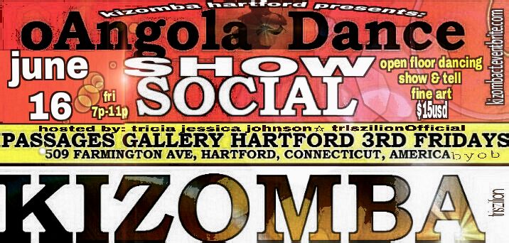 June 2017: OAngola Kizomba Dance ShowSocial 6.16.17 Passages HTFD