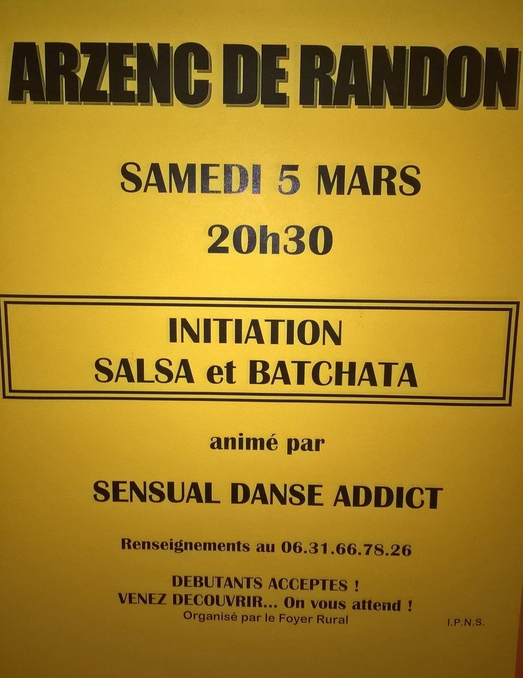 Initiation Salsa-Bachata