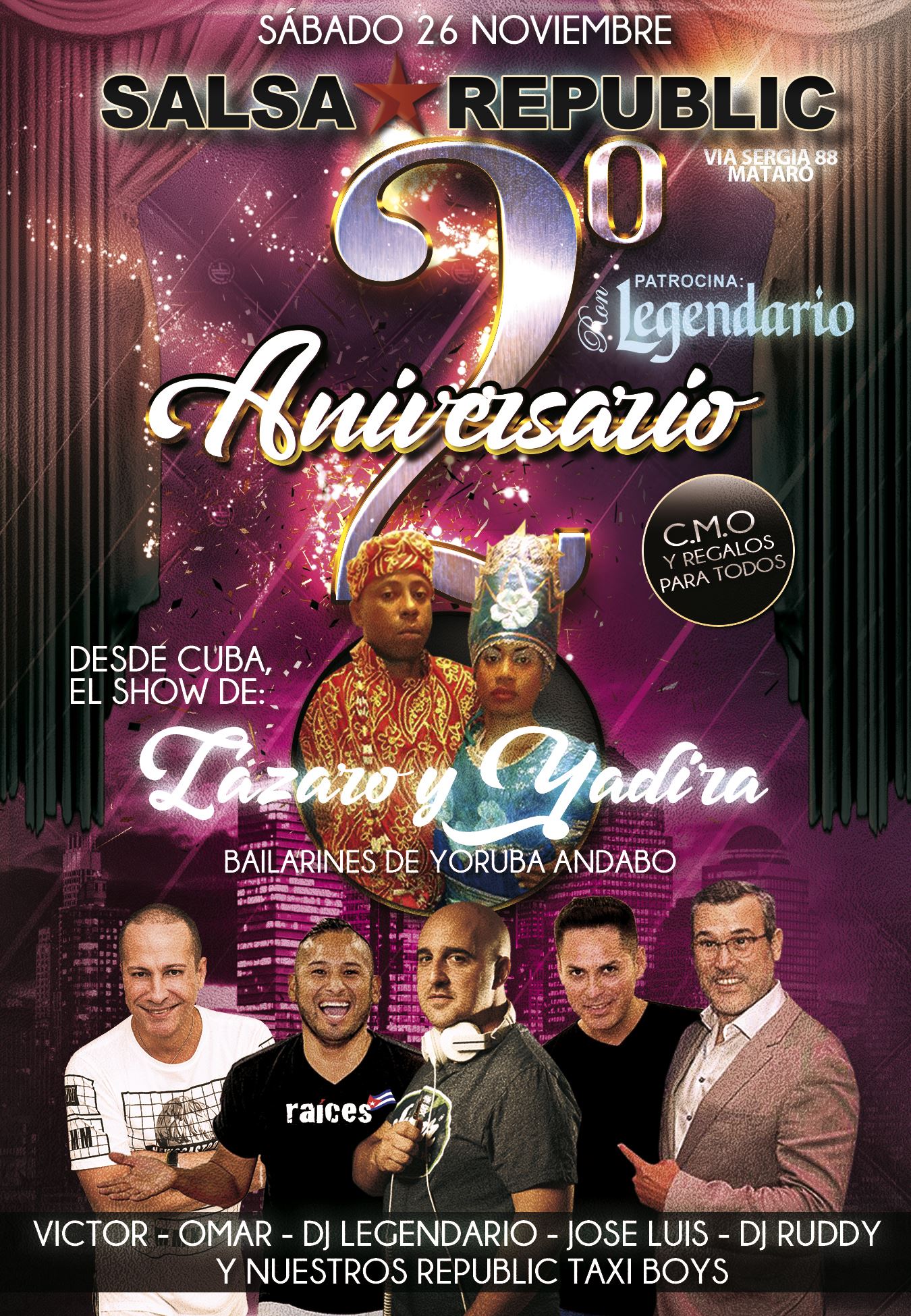 2º Aniversario Salsa Republic