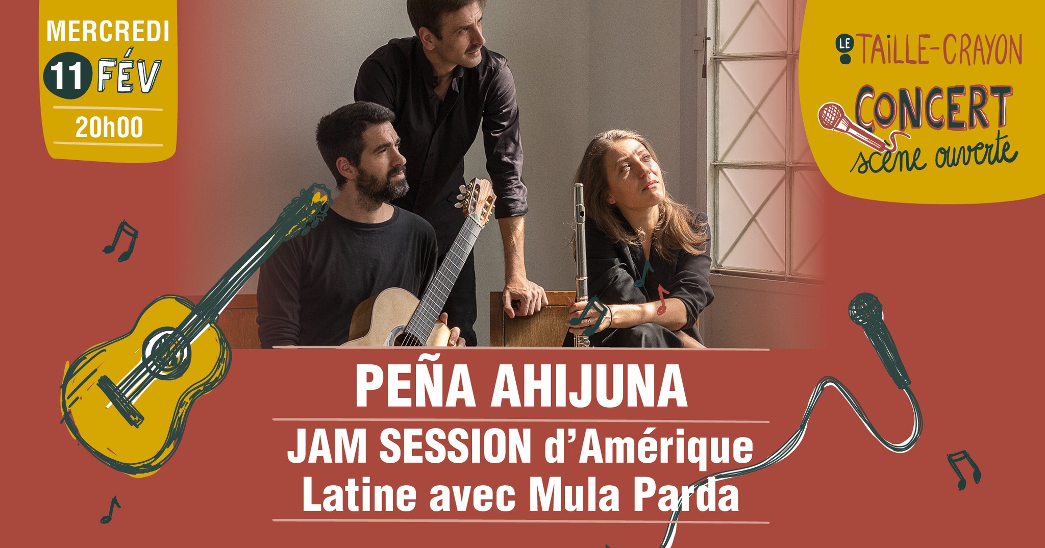 JAM SESSION (Argentine) - Peña Ahijuna avec le Trio Mula Parda