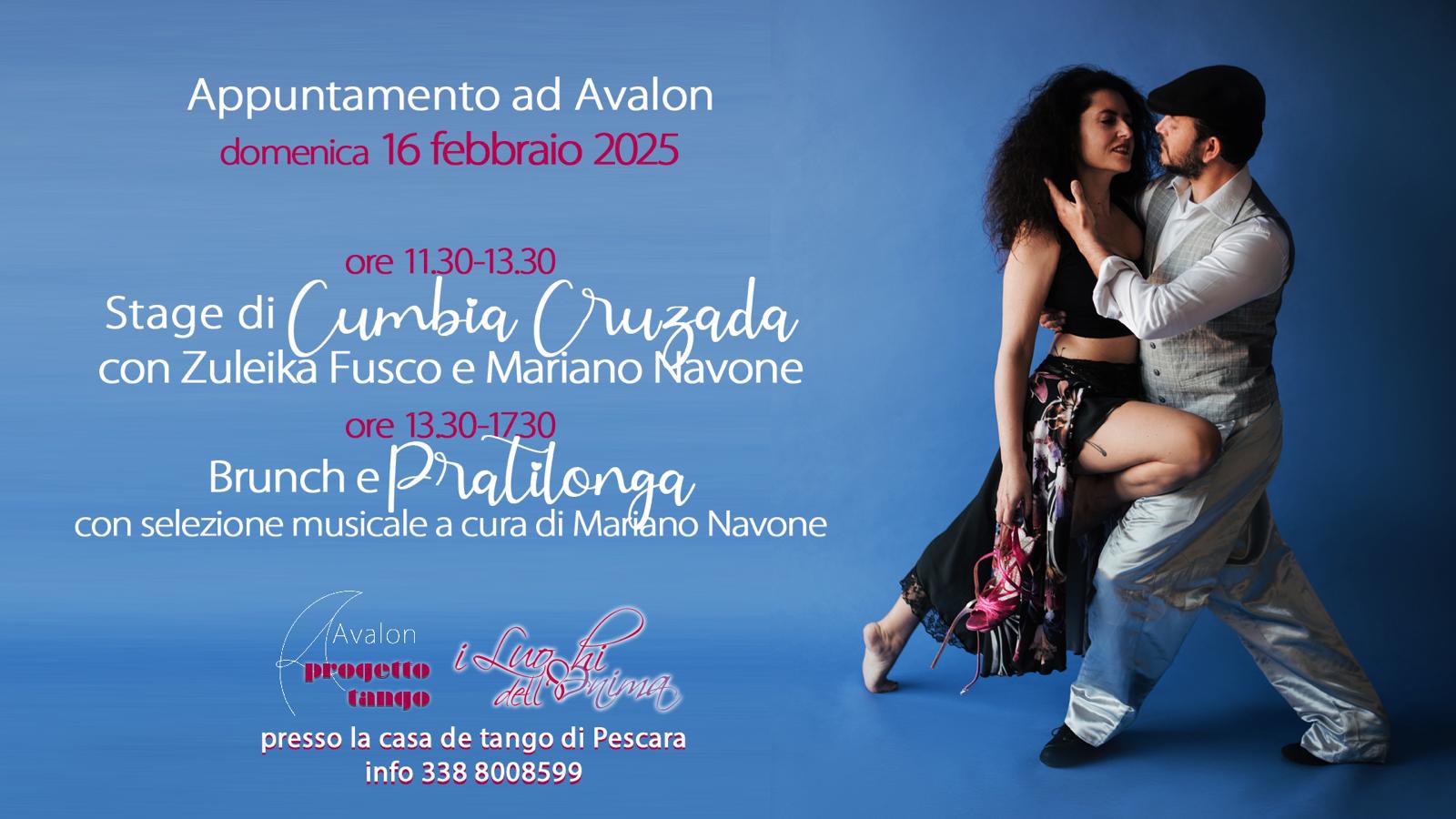 Stage di cumbia cruzada + brunch +Pratilonga