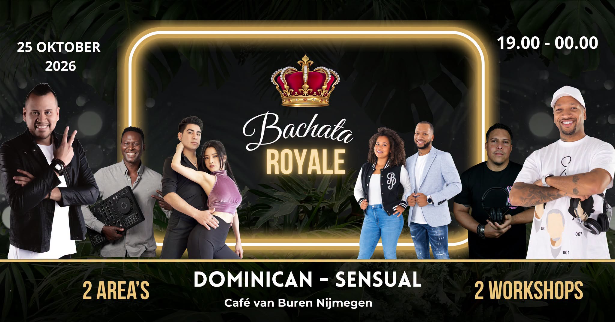 👑 BACHATA ROYALE 2 AREAS • 2 STYLES • 2 WORKSHOPS 👑