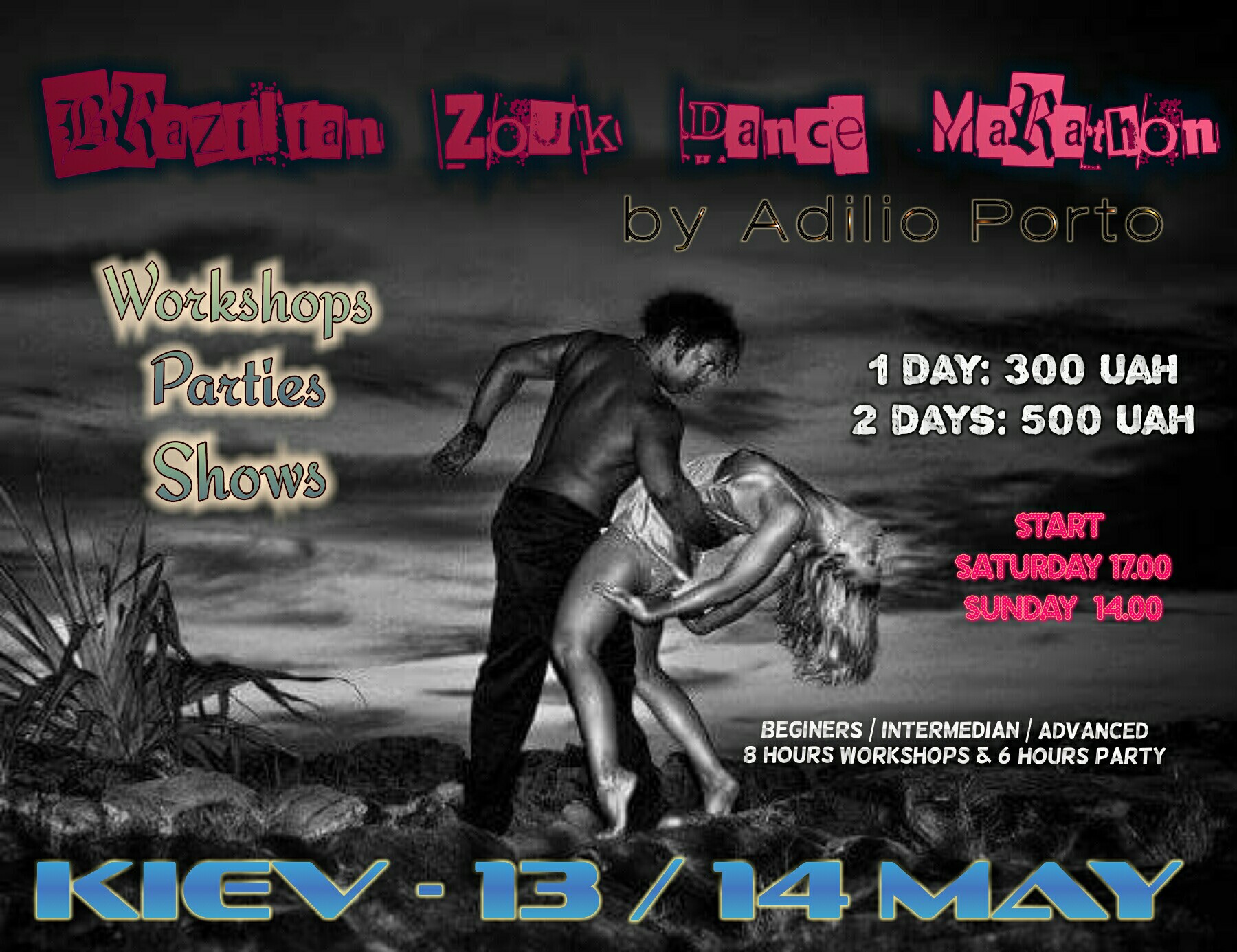 Brazilian Zouk Dance Marathon Kiev 2017