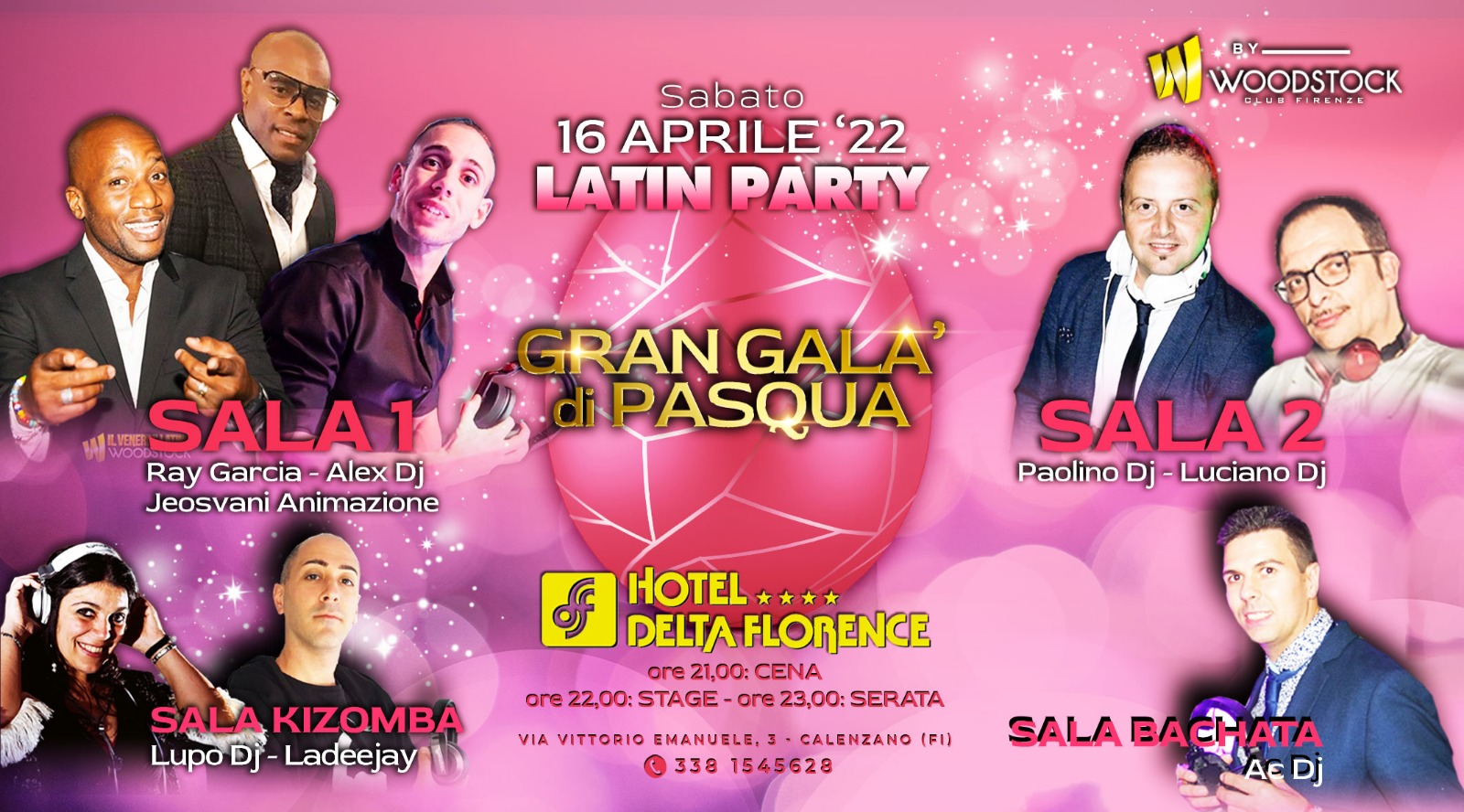 Gran Galà di Pasqua Latin Party @ Delta Florence
