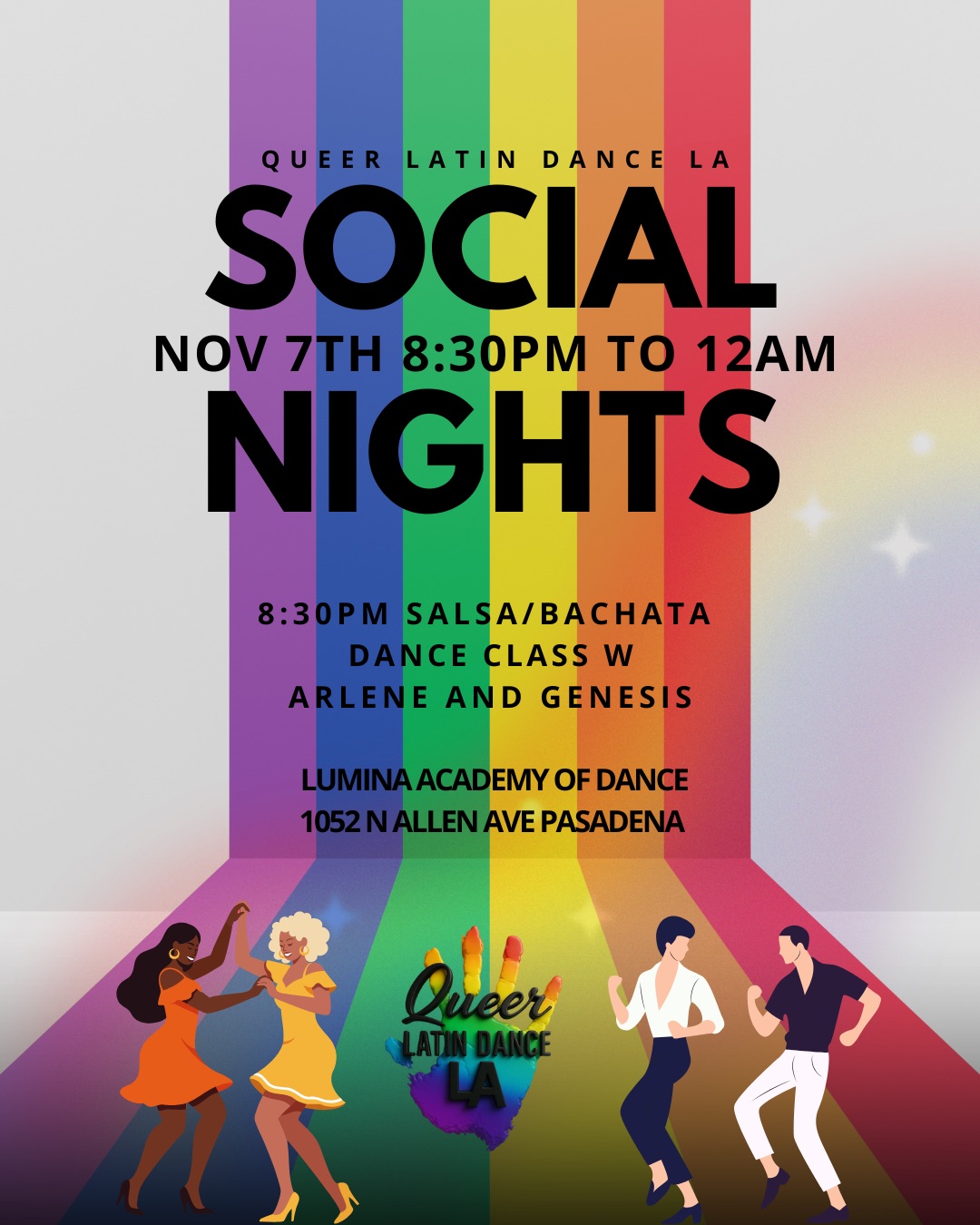 Tonight! Social Nights w Queer Latin Dance LA