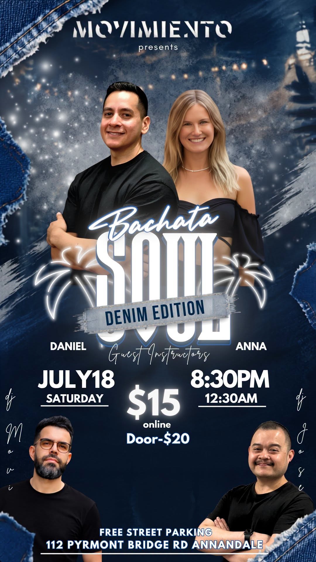 Bachata Soul - Denim EDITION!