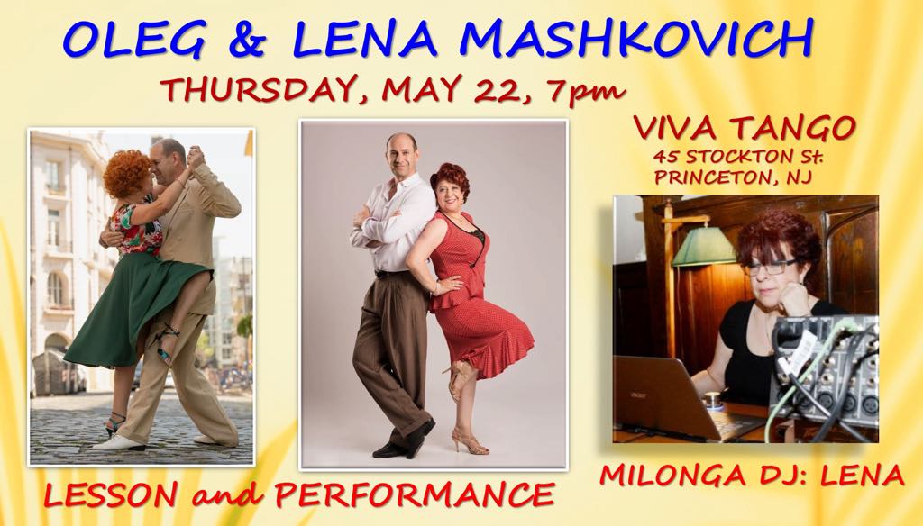 TANGO LESSON, PERFORMANCE & MILONGA